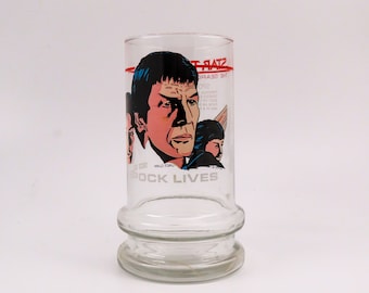 1984 Star Trek Glass - Etsy