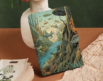 Deep Sea World Kindle Case Kindle Paperwhite 11th Generation, All new kindle 6" 2022 case,kindle paperwhite 2021 case kindle