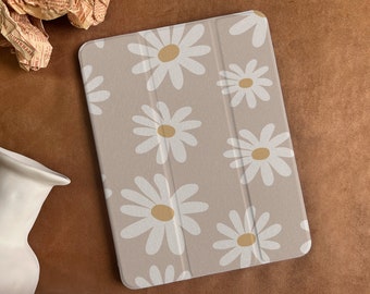 Seamless Florals Pattern iPad case, iPad Air 5 2022, iPad Pro 11/12 iPad 9 2021, iPad 8 2020, iPad Air4, iPad mini 5 6 Custom name iPad