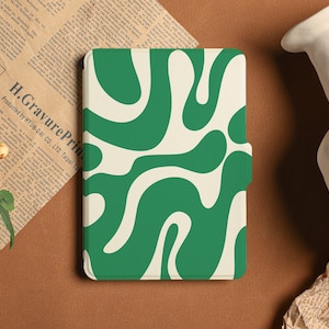 Custodia Kindle Green Water Splash Kindle Paperwhite 11a generazione, custodia completamente nuova per kindle 6" 2022, custodia kindle paperwhite 2021 kindle