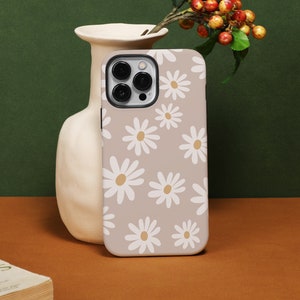 Coque personnalisable pour iPhone 14 Pro Max, motif floral sans couture, compatible avec iPhone 14, 13, 12, 11 Pro, XR, XS, X, SE 2020, 2022, 7/8P