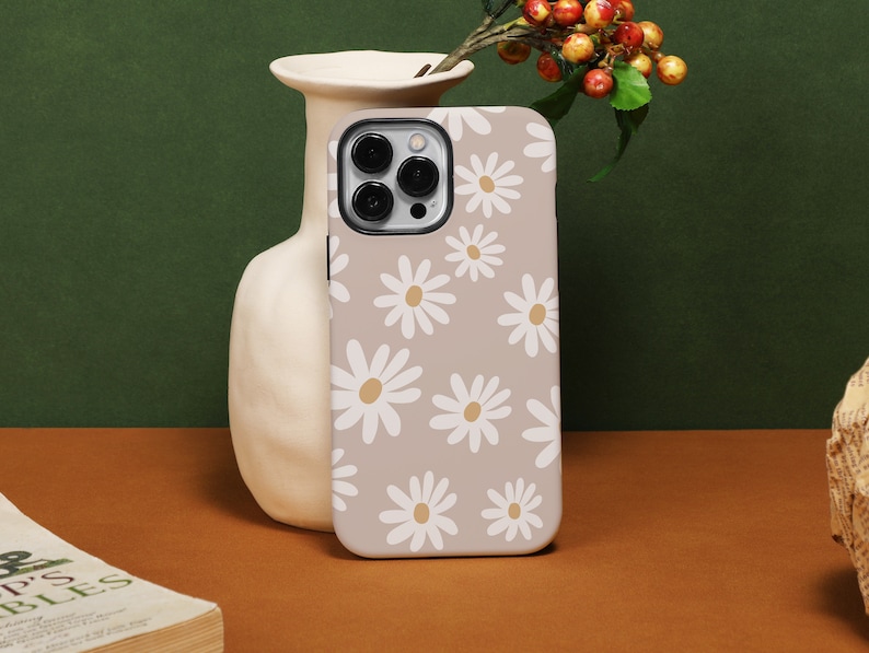 Seamless Florals Pattern Personalize iPhone 14 Pro Max case, Customize iPhone Case for iPhone14 13 12 11 Pro XR XS X SE 2020 2022 7/8P Bild 1