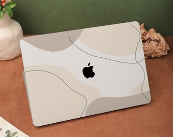 Minimalist Abstract Art Macbook Case Apple Macbook M2 Air 13 A2681 Case, Pro 13, Pro 14, Pro 16 2021 MacBook Pro 15 Retina 11 12 13