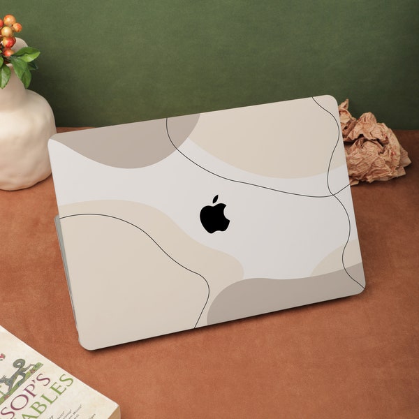 Étui Macbook Art abstrait minimaliste Apple Macbook M2 Air 13 A2681 Étui, Pro 13, Pro 14, Pro 16 2021 MacBook Pro 15 Retina 11 12 13