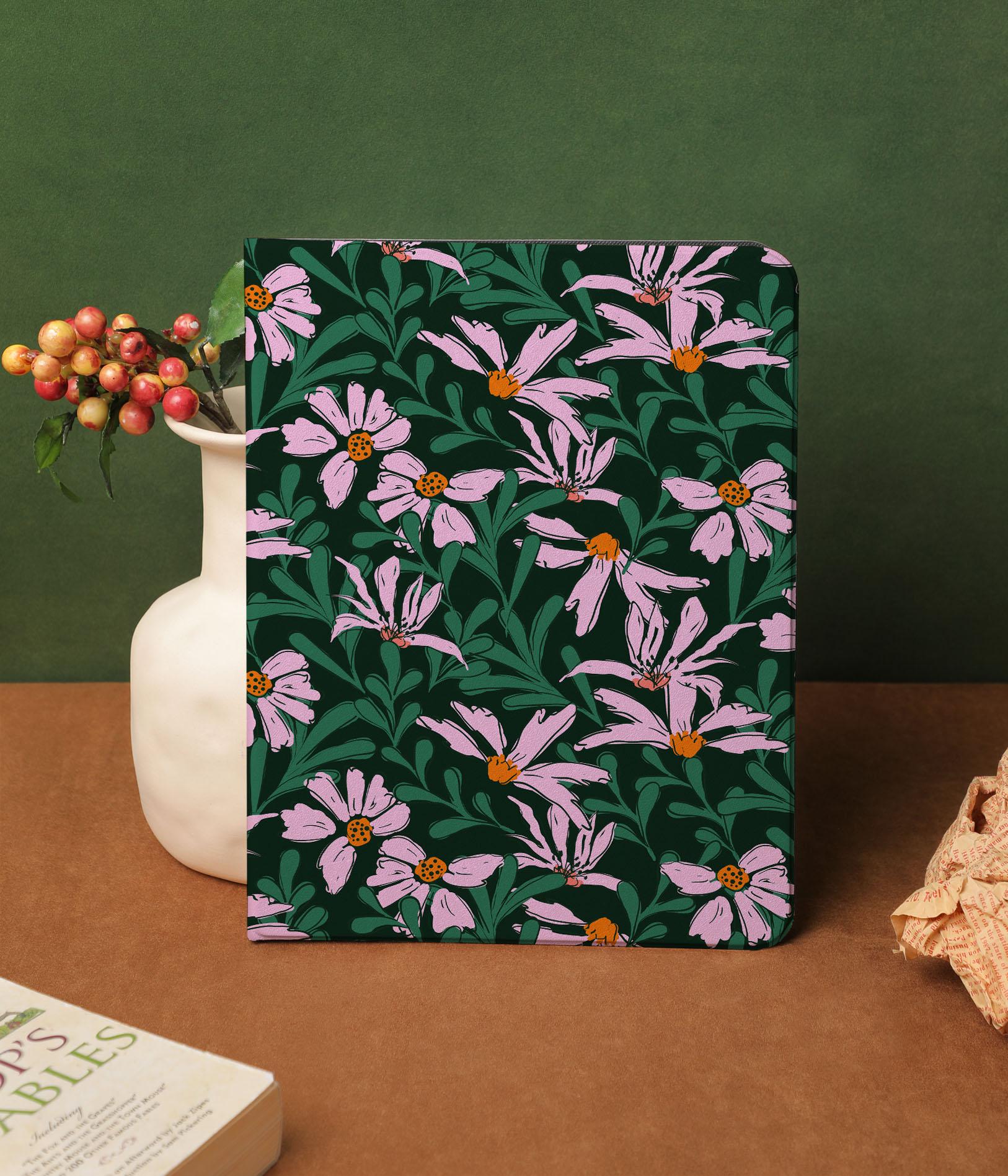 Étui iPad Tender Violets, iPad Air 5 2022, iPad Pro 11/12 iPad 9 2021, iPad 8 2020, iPad Air4, iPad mini 5 6 Nom personnalisé iPad