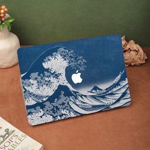 The Great Wave off Kanagawa Macbook Case Apple Macbook M2 Air 13 A2681 Case, Pro 13, Pro 14, Pro 16 2021 MacBook Pro 15 Retina 11 12 13