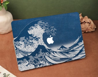 The Great Wave off Kanagawa Macbook Case Apple Macbook M2 Air 13 A2681 Case, Pro 13, Pro 14, Pro 16 2021 MacBook Pro 15 Retina 11 12 13