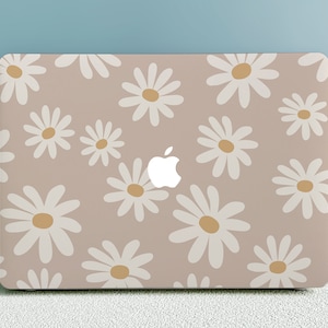 Seamless Floral Pattern Macbook Case Apple Macbook Air 13 Case, Pro 13, Pro 14, Pro 16 2021 Macbook Pro 15 Idea Gift Unique Laptop Case