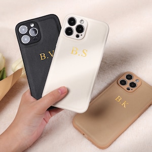 Custom Leather Phone Case for iPhone 15, 14, 13, 12, 11, XR, XS, X 8, 7 Plus, Pro, Max, SE, Mini, Personalised Gifts