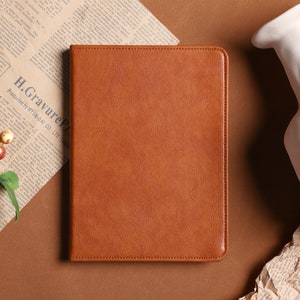 Custodia Kindle in pelle color zucca vintage per tutti i nuovi Kindle 6" 2022, custodia Kindle Paperwhite in pelle personalizzata 11a generazione