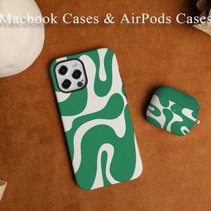 Green Water Splash iPhone 14 Pro Max case, Customize iPhone Case for iPhone14 13 12 11 Pro XR XS X SE 2020 2022 7/8P Bild 3