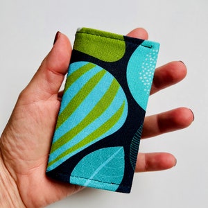 Matching Card Holder/Snap Closure/JW Wallet/Aussie Gift/Australian Native/2 Two Pocket Wallet/Gift Card Holder/Contact Card/Avocado/Beetroot
