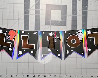 Star Wars Name Banner | Name Banner | Banner | Star Wars Decor | Birthday Decor | Bedroom Decor | Baby Shower Decor | Handmade