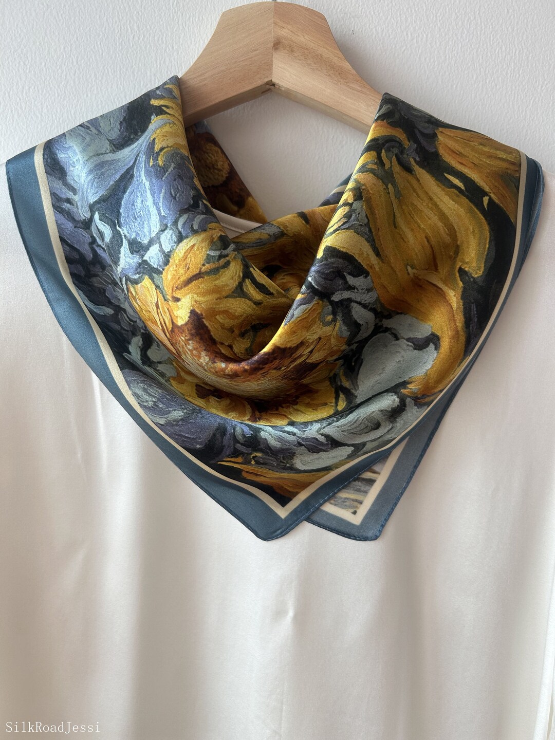 2656 Cotton Silk Scarf