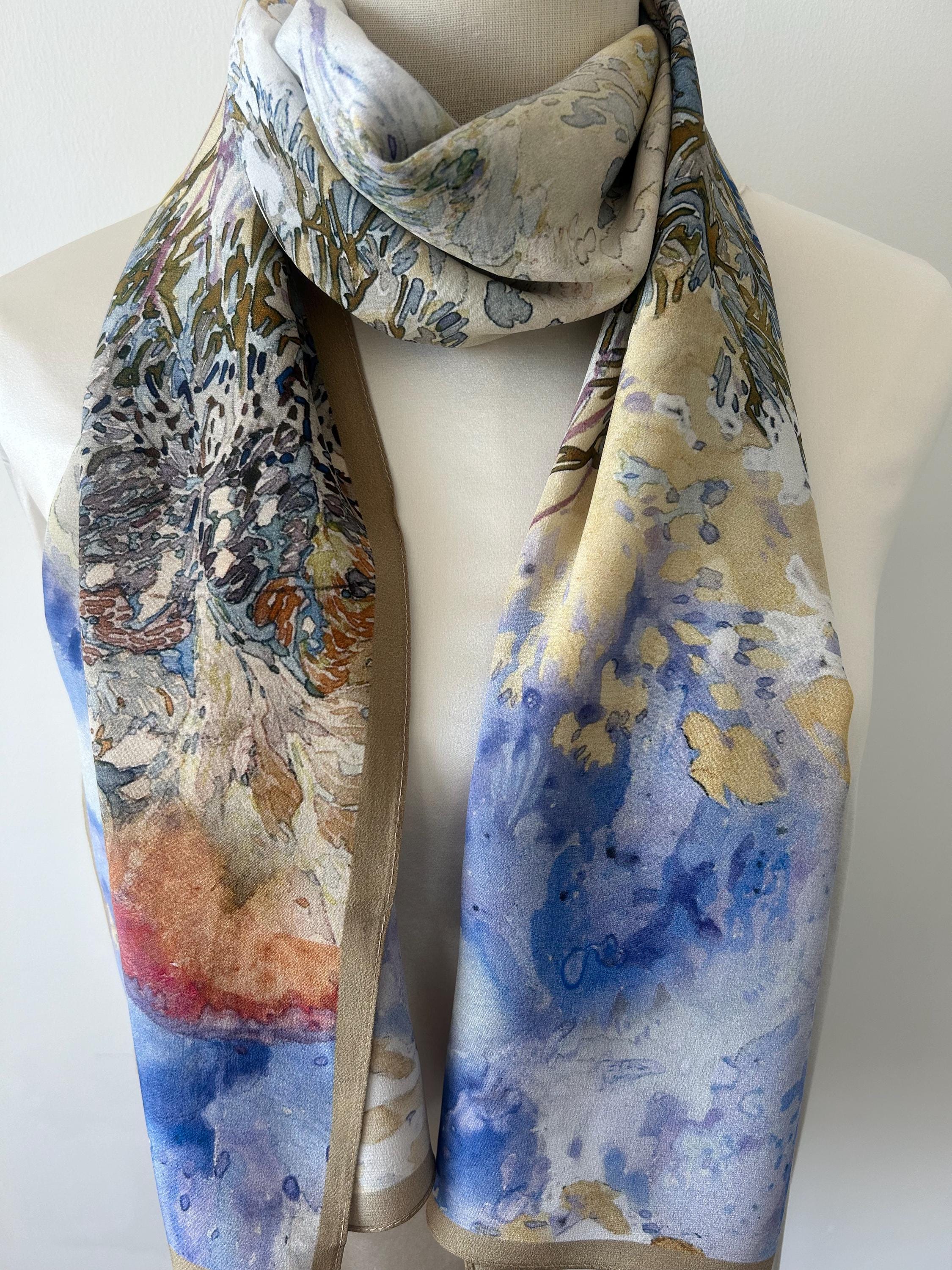 小物 th products/Inflated Scarf_MONO Extra Long Hood Scarf, Pixie Hooded Scarf, Chunky Fringe