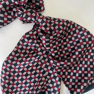 100% Natural Mulberry Silk 63&quot;x11&quot; Long Silk Scarf Red Black Beige Patterned Man Silk Scarf Coat Scarf Accessory Neck Scarf Gift for Him