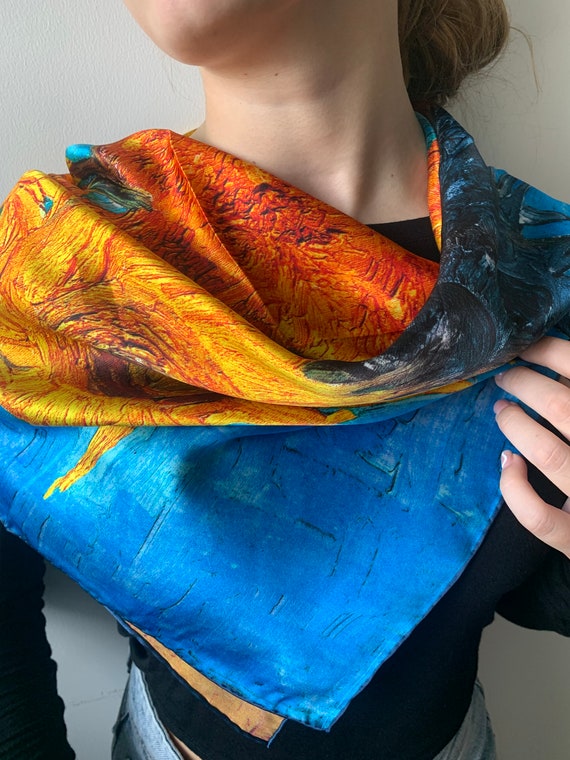 ★23SS★SATUR X HERNC★GUATA JARDIN : OIL PAINTING SUN SCARF il_fullxfull.4405447813_45e6.jpg