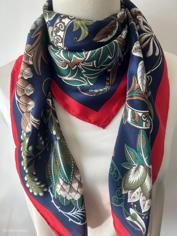 100% Natural Mulberry Silk Scarf 35