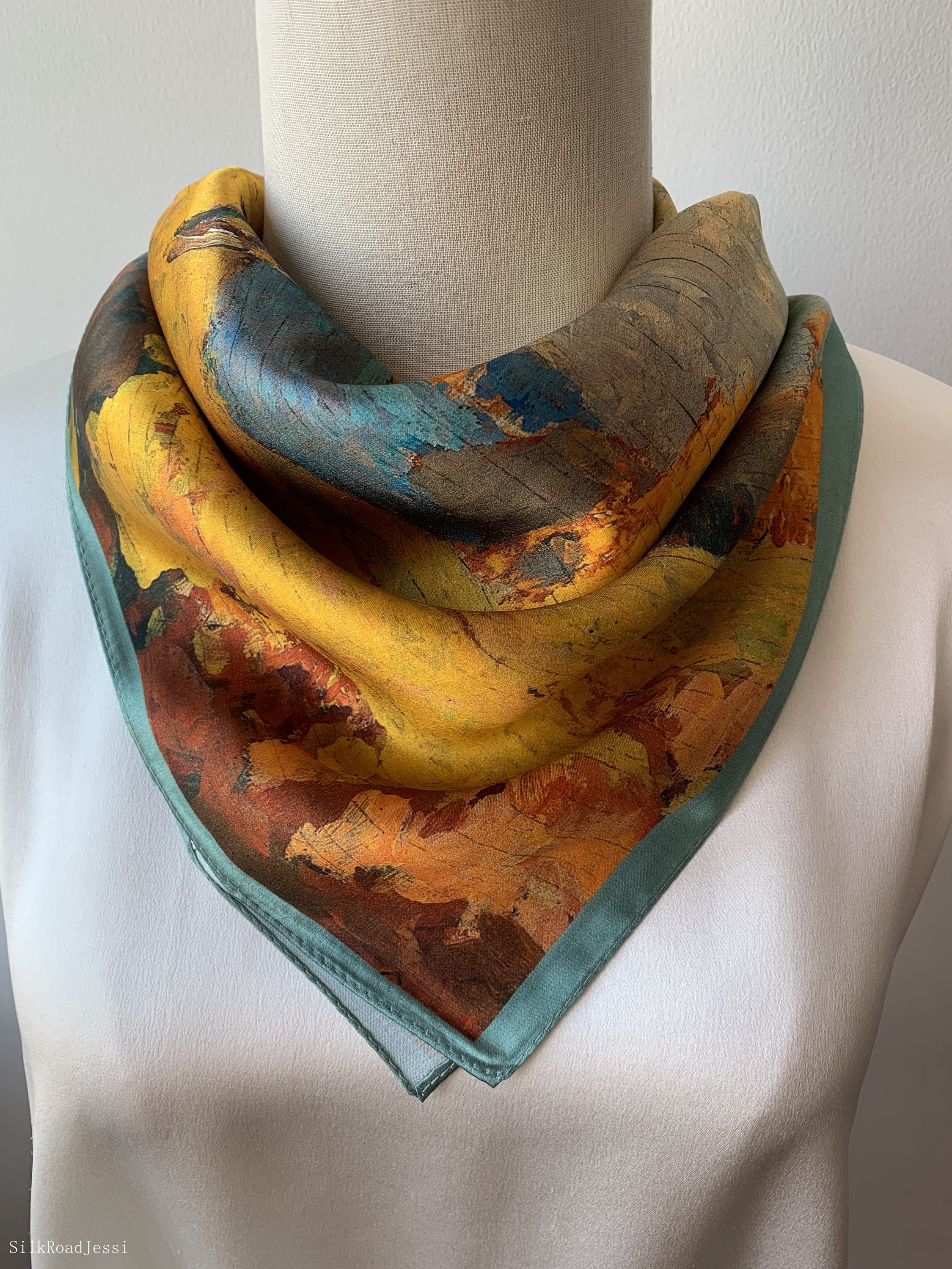 Multicolor Scarf - Etsy