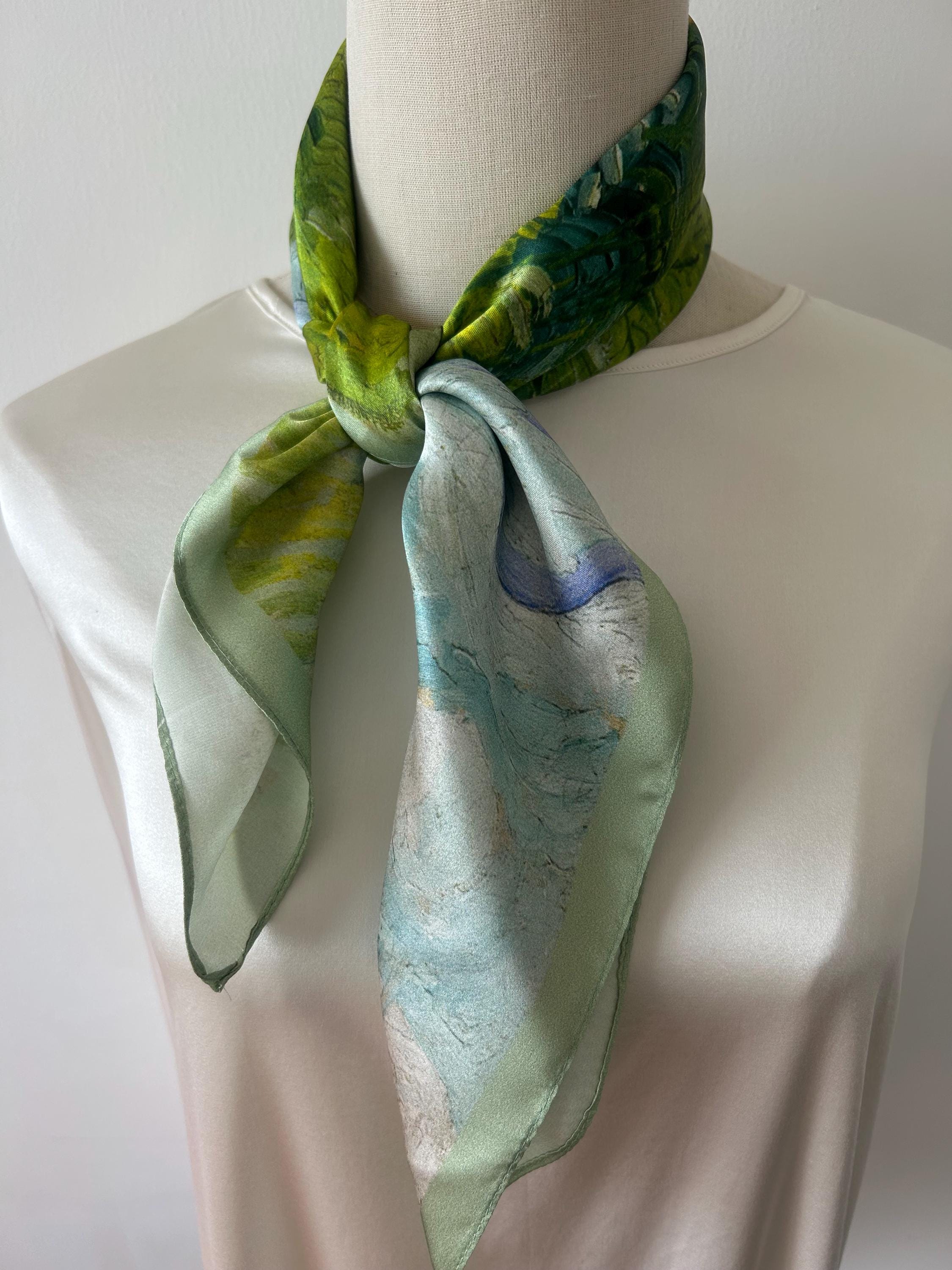 帽子 todayful yuge fabric farm scarf 100% Pure Natural Mulberry Silk 26