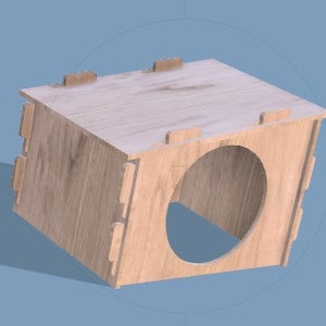 Buncommon Bungalow Wood Rabbit House