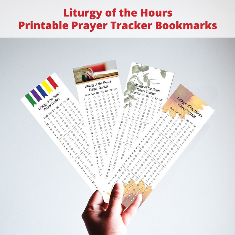 Liturgy Of The Hours Printable Bookmarks Prayer Tracker Etsy UK Liturgy Of The Hours Printable Bookmarks Prayer Tracker Etsy UK