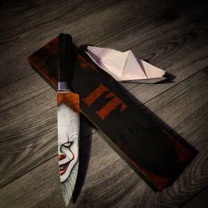 IT Horror Handpainted Clown Knife Stephen King