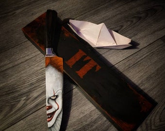 IT Horror Handpainted Clown Knife Stephen King
