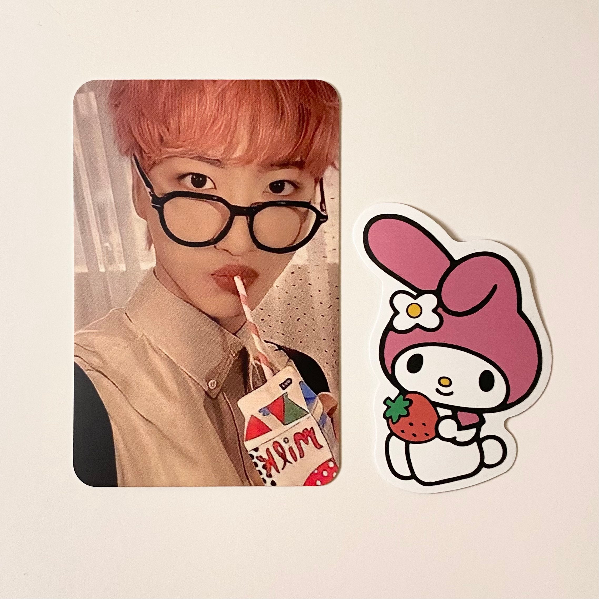 Ateez Strawberry Seonghwa Replica | Unofficial Photocard - Etsy
