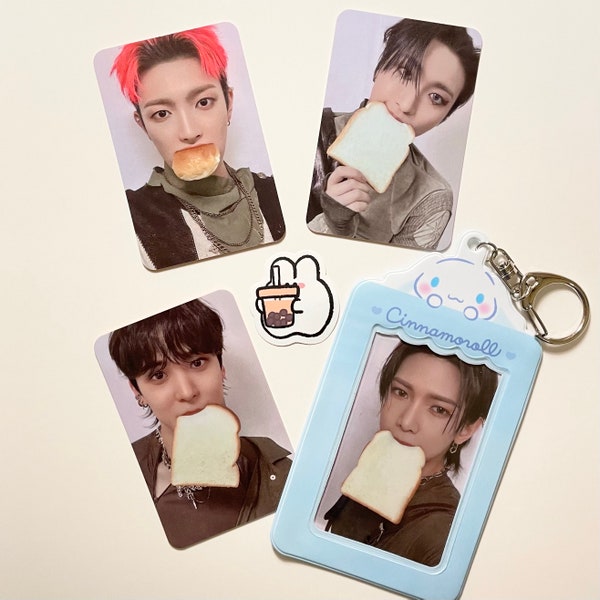 ateez outlaw bread photocard replica | unofficial