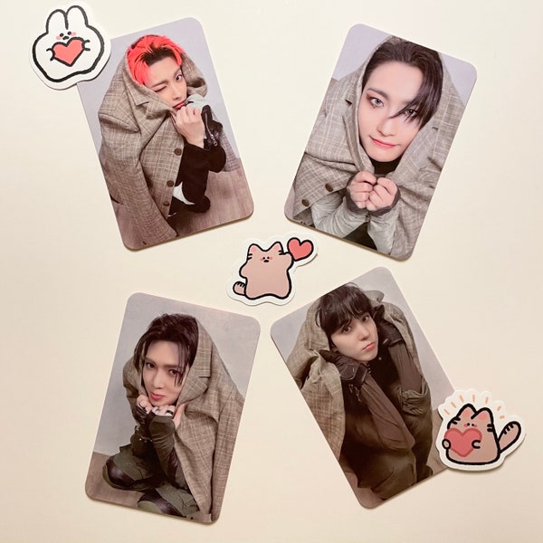 ateez outlaw coat photocard replica | unofficial