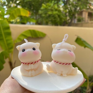 Cat Candle | Cat Lover Gift | Cute Animal Candle | Unique Candle | Gift For Him | Home Decor | Holiday Gift | Gift for her | Birthday Gift