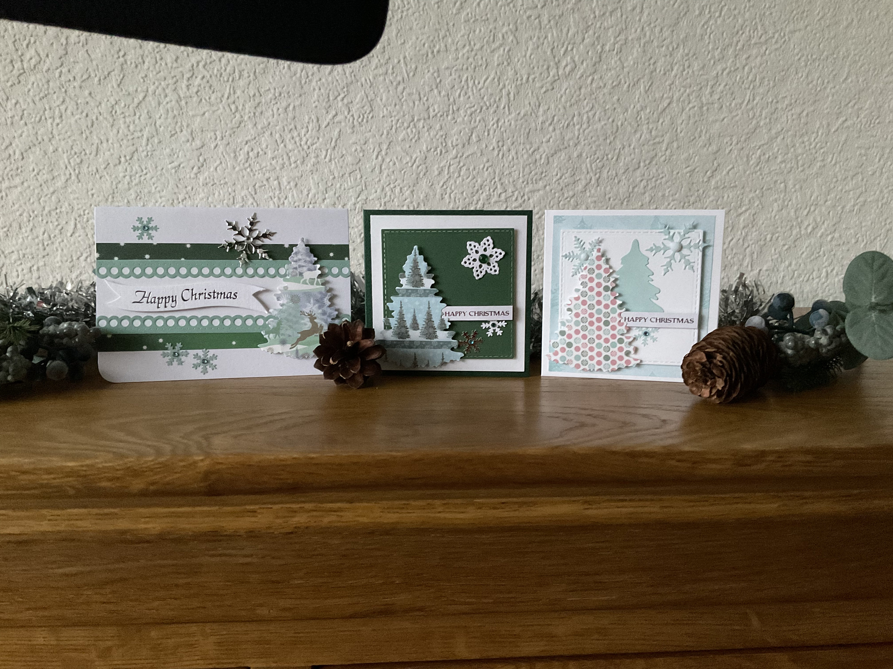 Handmade Christmas Greetings Cards Etsy UK