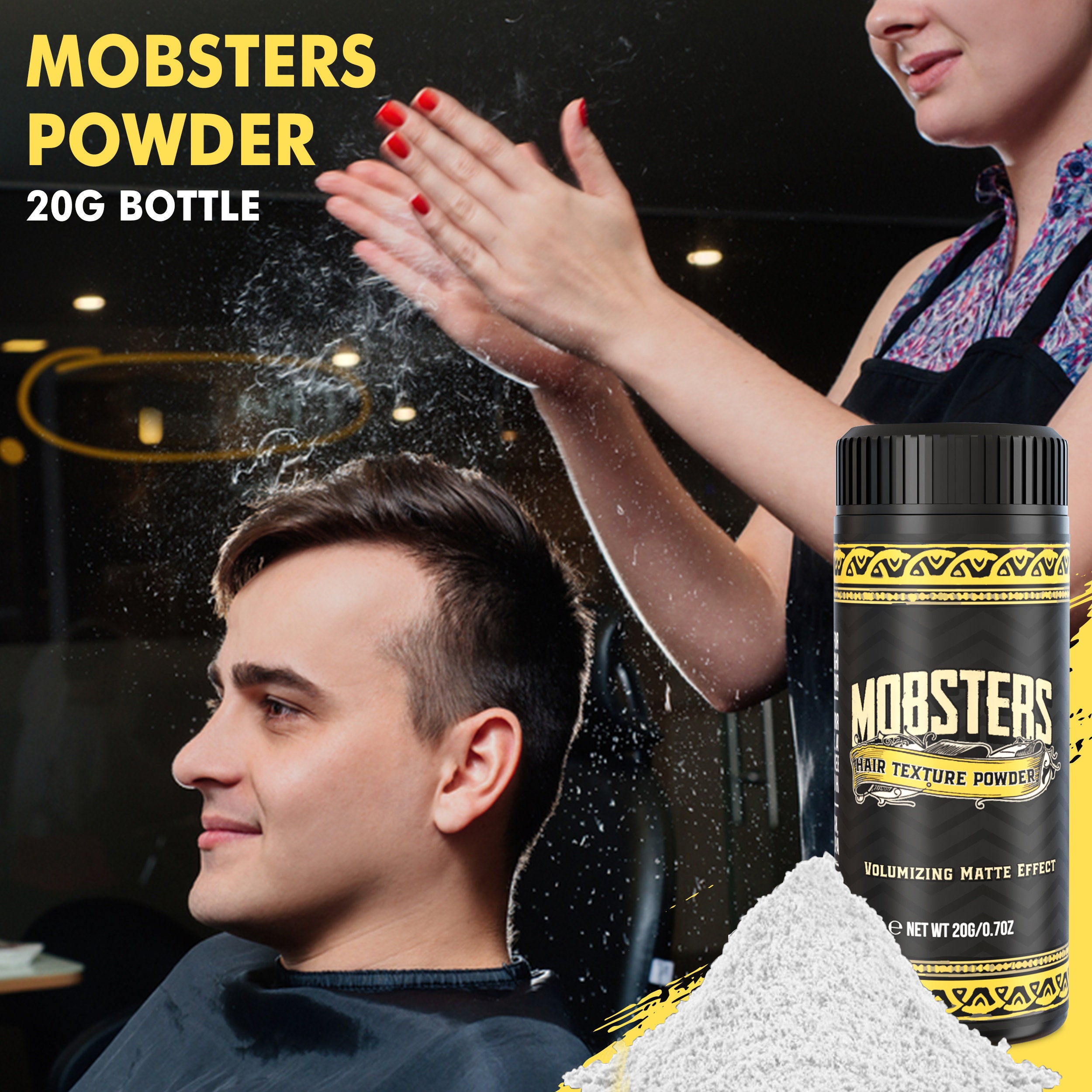 Mobsters Hair Texture Powder Suitable for All Hair Types - Etsy Mobsters Hair Texture Powder Suitable for All Hair Types - Etsy