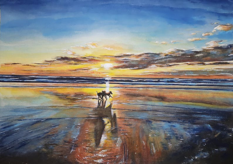 Aangepaste aquarel landschapsschilderkunst: gepersonaliseerde reisherinneringskunst afbeelding 13