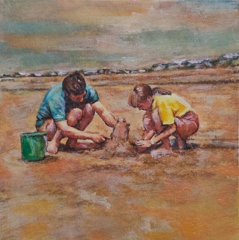 Aangepaste aquarel landschapsschilderkunst: gepersonaliseerde reisherinneringskunst afbeelding 14