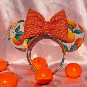 Citrus Orange Mouse Ears.