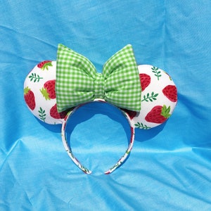 Strawberries and Cream Mouse Ears image 4
