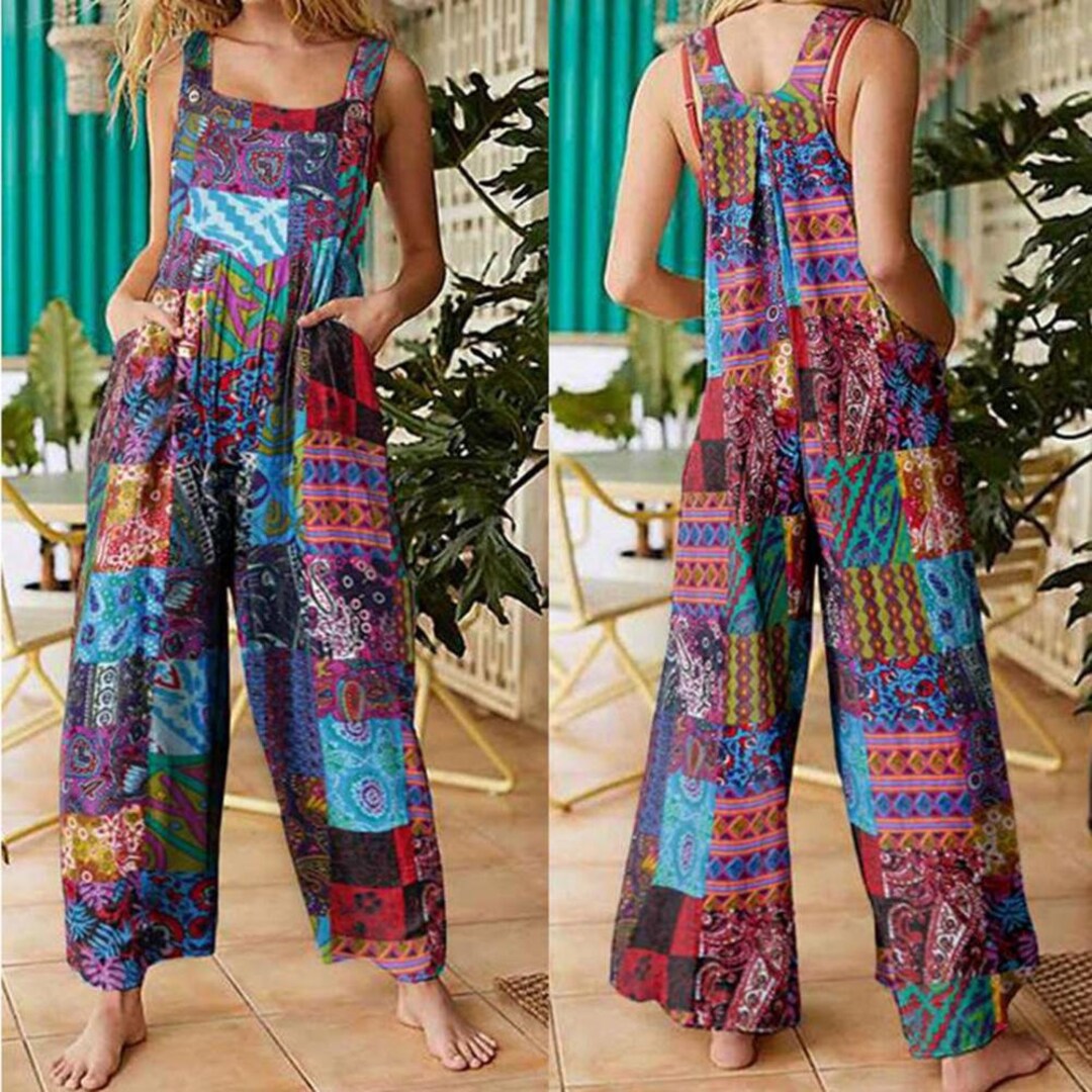 Lightweight Boho Rompers for Women Womens Jumpsuits Rompers Etsy