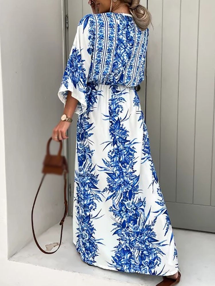 Long Casual Dress Summer Maxi Dress Plus Size Dress - Etsy