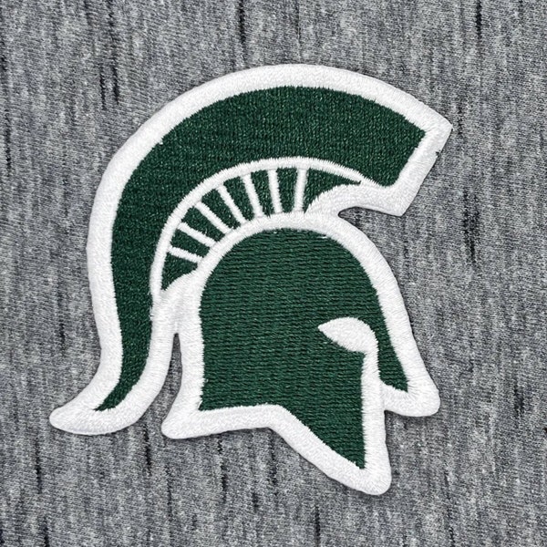MICHIGAN UNIVERSITY embroidered Patch/ Iron On Patch / Sew On Patch / Backpack Patch / Jacket Patch / Collegiate Embroidery / Spartan pride