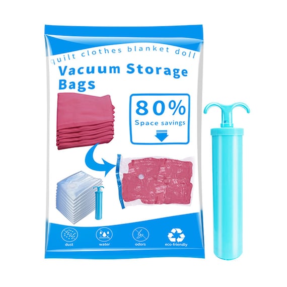 Vacuum Storage Bags, Extra Large Bacuum Sealing Bags, Wardrobe