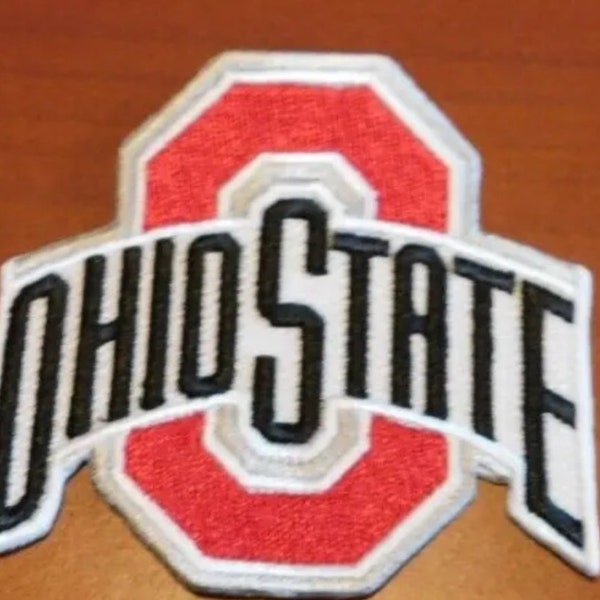 OHIO STATE UNIVERSITY embroidered Patch/ Iron On Patch / Sew On Patch / Backpack Patch / Jacket Patch / Collegiate Embroidery / Buckeyes