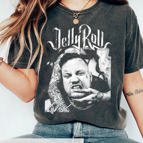 Retro Jelly Gift fans Graphic Shirt, Jellyrol concert 2023 Shirt Jelly Vintage Shirt, Jelly Graphic shirt, Gift for men women shirt