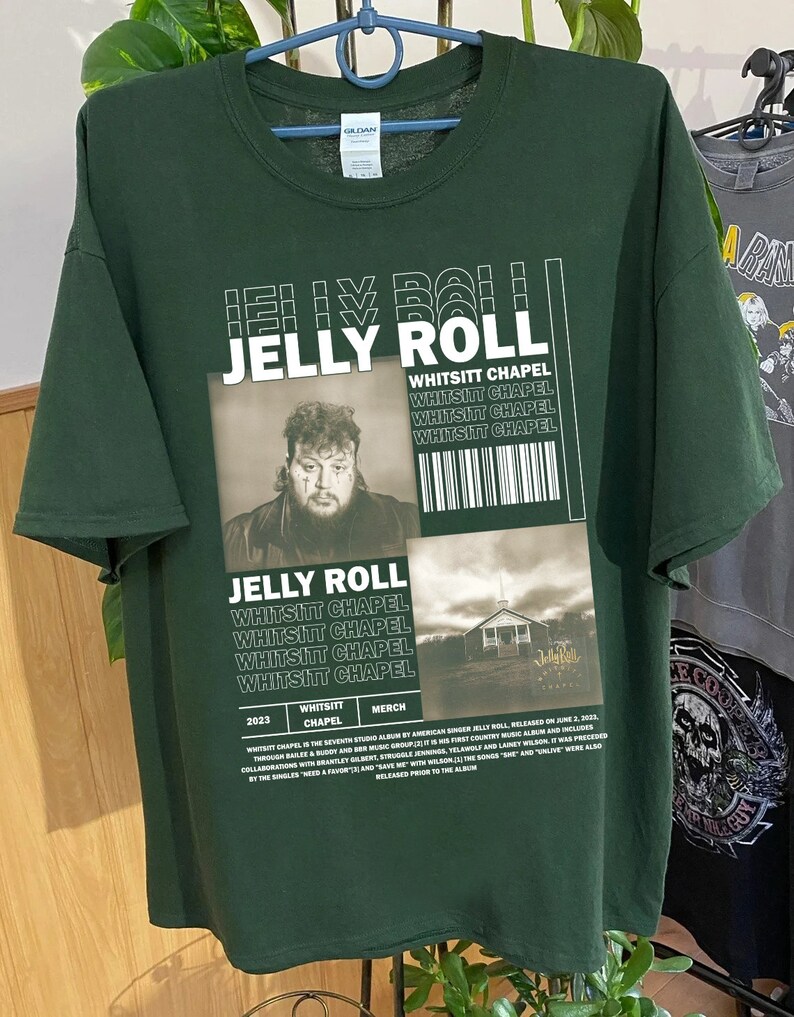 Jelly Gift Graphic Shirt, Jelly Graphic Shirt, Retro Jellyrol Concert