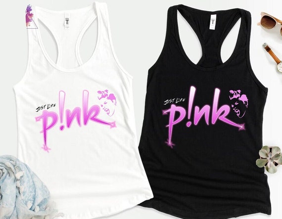 Pnk Pink Summer Tank Top, Pink Album Tank Top, Pink Tank,pink