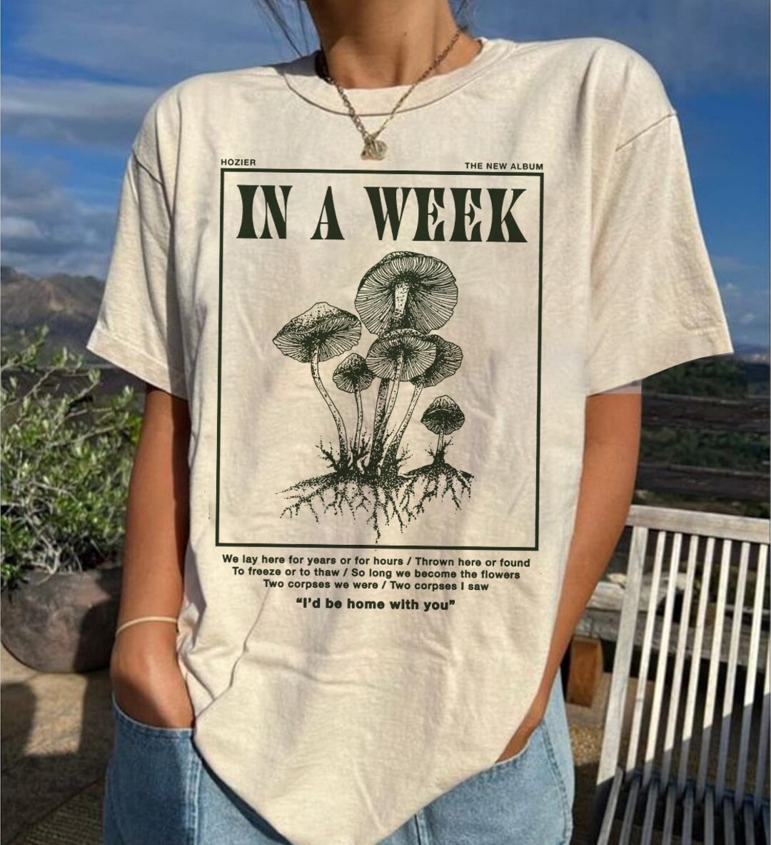 Hozier in A Week Tour 2024 Merch Shirt, Hozier Graphic Tour 2024,I Saw