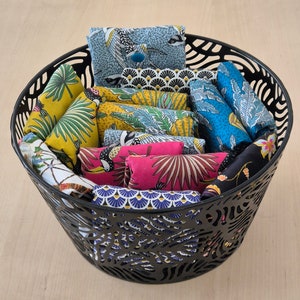 Petit sac cabas pliable fait main
