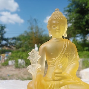 Meditative Buddha Jade Buddha Hand carved Buddha Stone Buddha Garden Buddha Healing Stone Gemstone Temple decor  Birthday gift