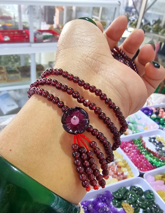 Bracciale di giada for donne, giada verde naturale al 100%, bracciale giada rotondo di grado A con gioielleria e certificato, miglior regalo for la